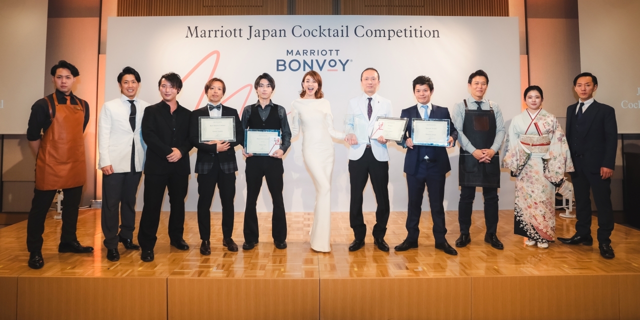 Marriott Japan Cocktail Competition 2023
総合優勝は、田口司さんの『Wonder 