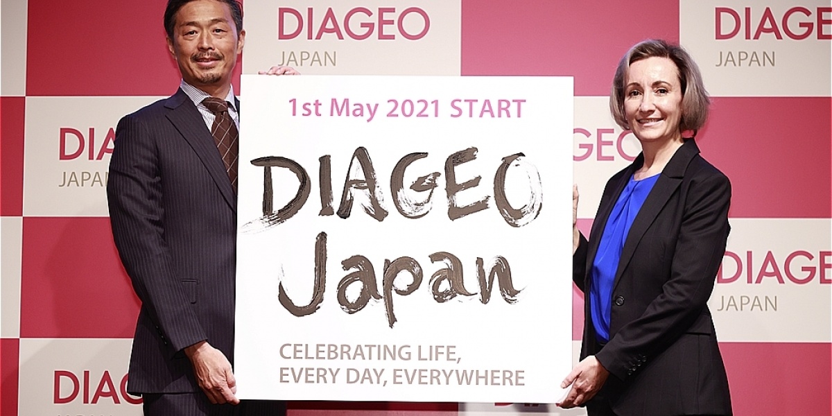 英国ディアジオ社の完全子会社
ディアジオ ジャパン、5月1日より始動！

