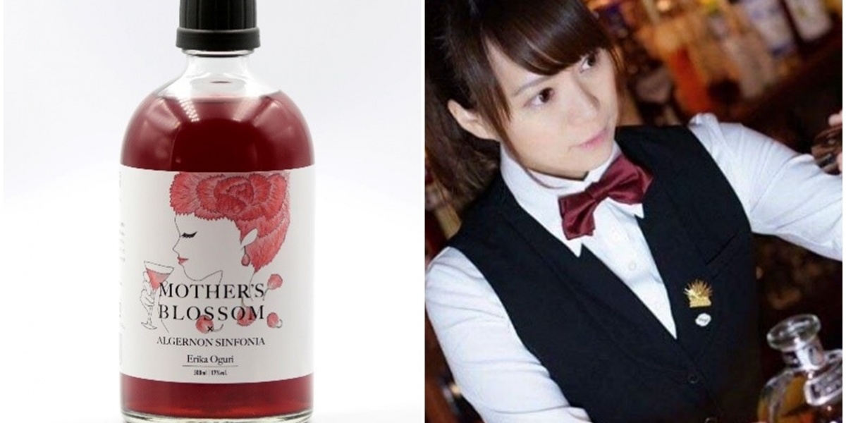小栗絵里加さんのボトルドカクテル
「Mother’s Blossom」500本限定販売！
