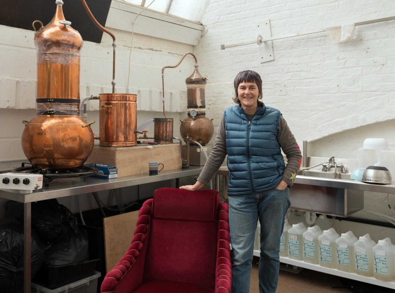 「マザーズ・ルーイン」の創業者、ベッキー・グフィスさん。