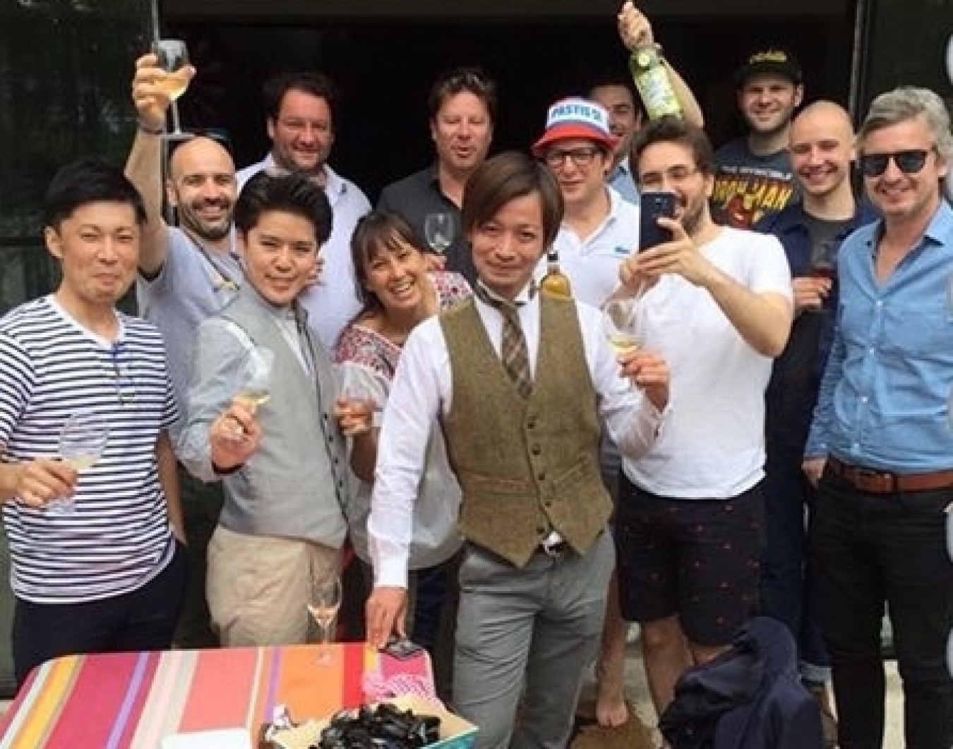 パリのバーテンダーたちとBBQ！