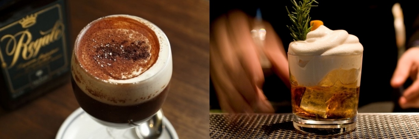 Images: Bicerin NISHIYA（by Nishiya Kyohei / COFFEEHOUSE NISHIYA） / Rosemarie（by Bischoff Philipp / AMANO Bar）