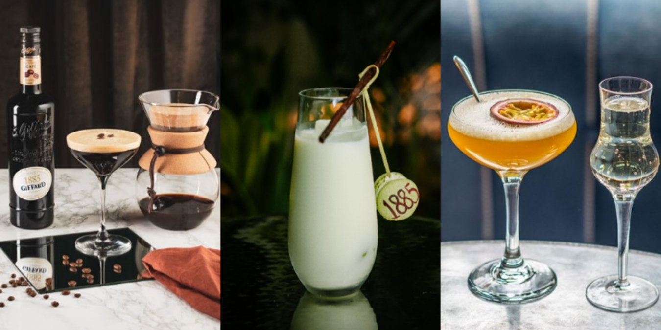 オリジナリティあふれるカクテル