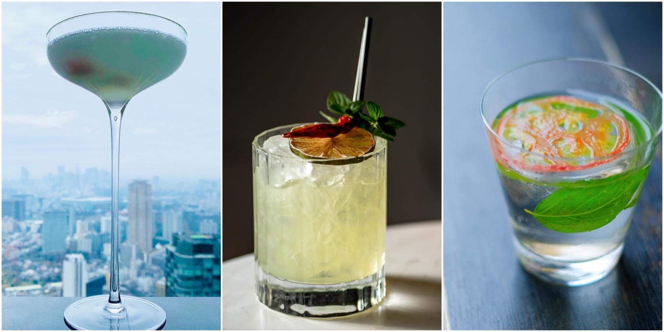 クリエイティヴィティあふれるカクテルが勢揃い