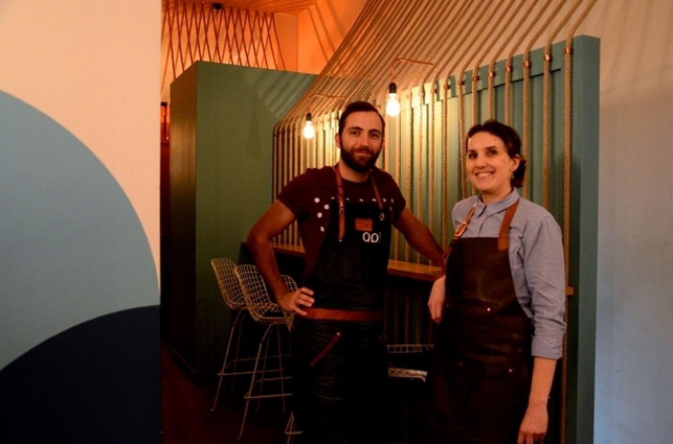 共同経営者のジュリアン・ロペーズ氏（左）と、オレリー・パヌルー氏（右）。