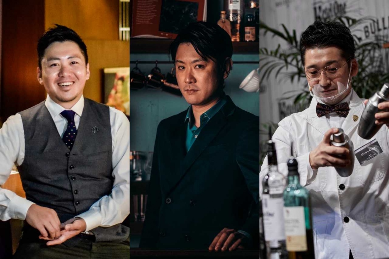 オンラインセミナーのスピーカー:(左)江口 明弘氏 WORLD CLASS 2011/2012 シンガポール代表 (中央)金子 道人氏 WORLD CLASS 2015 世界チャンピオン (右)木場 進哉氏 WORLD CLASS 2021 日本代表