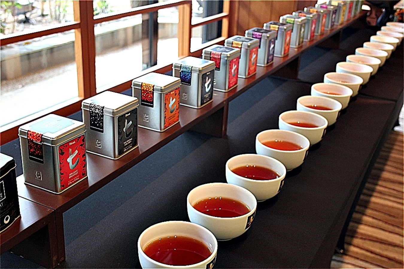 「Dilmah」の紅茶「t-シリーズ」。