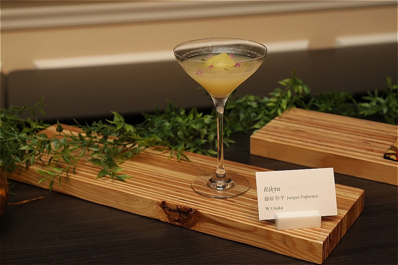 2位作品：『Rikyu』by 藤原惇平さん（Mr. Junpei Fujiwara）／W大阪（大阪府大阪市）