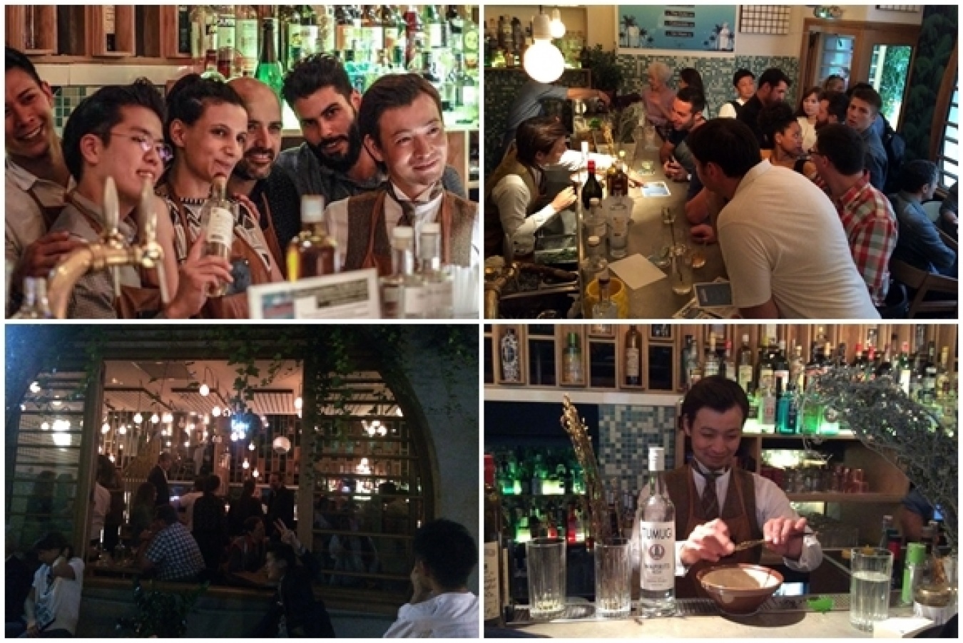 当日のTiger Barは外にも人が溢れるほどの大盛況でした！