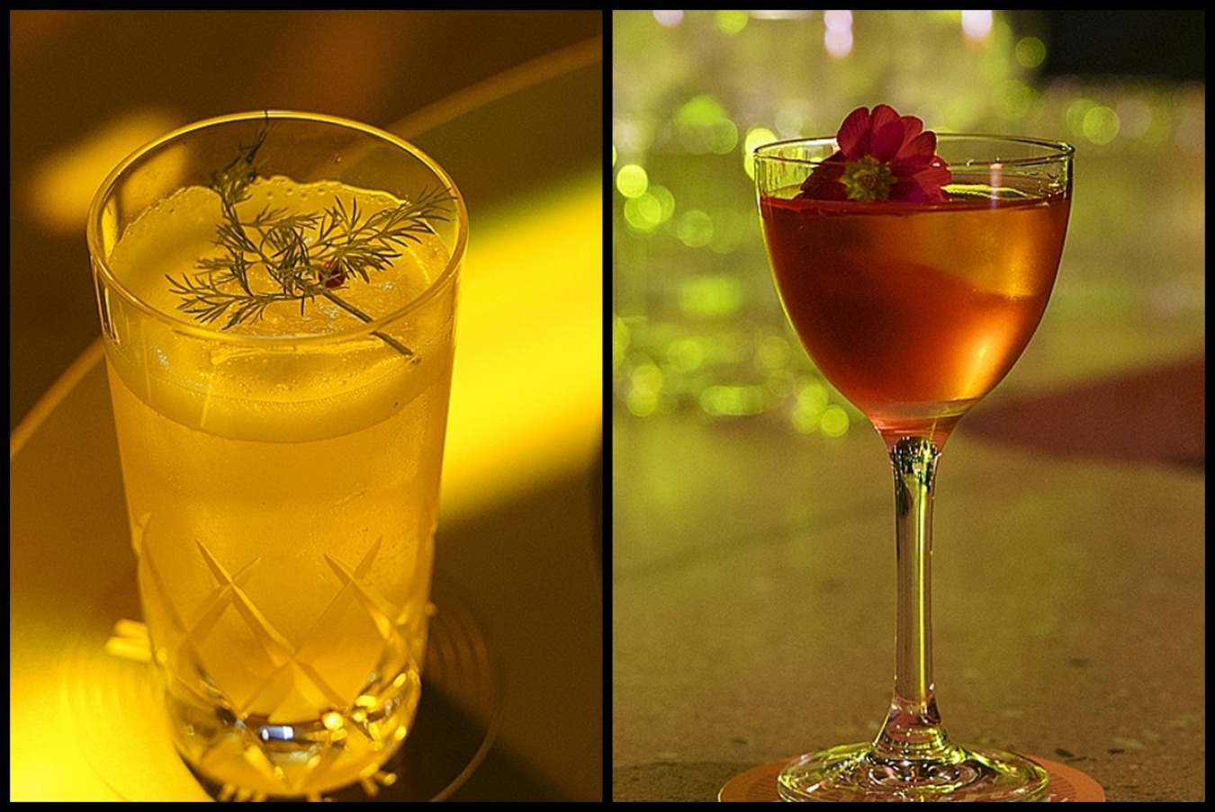 清崎さんによる「Afternoon Highball」と「Jungle Kiss」。