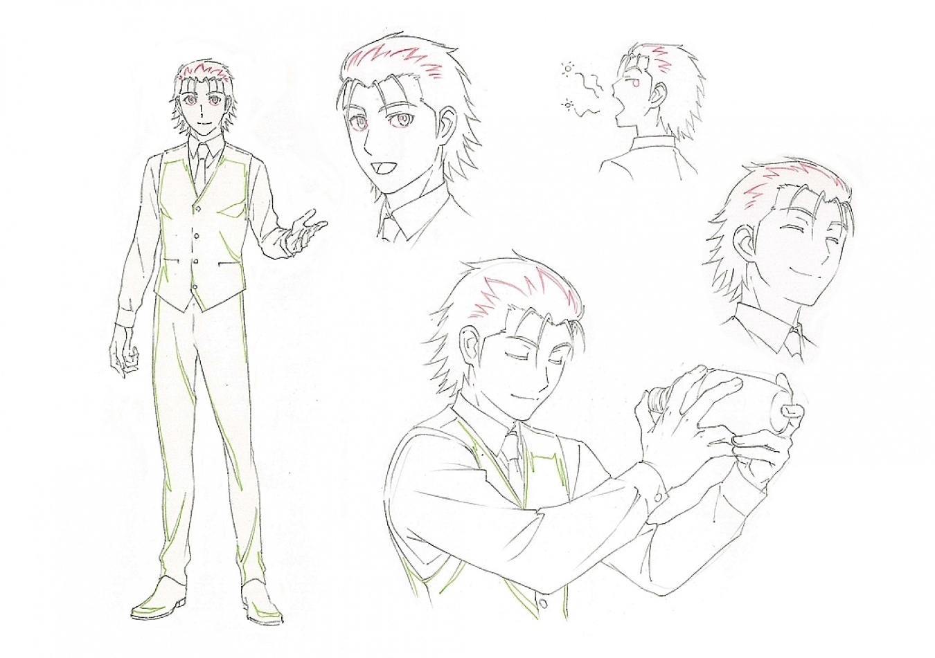 佐々倉のキャラクター設定。