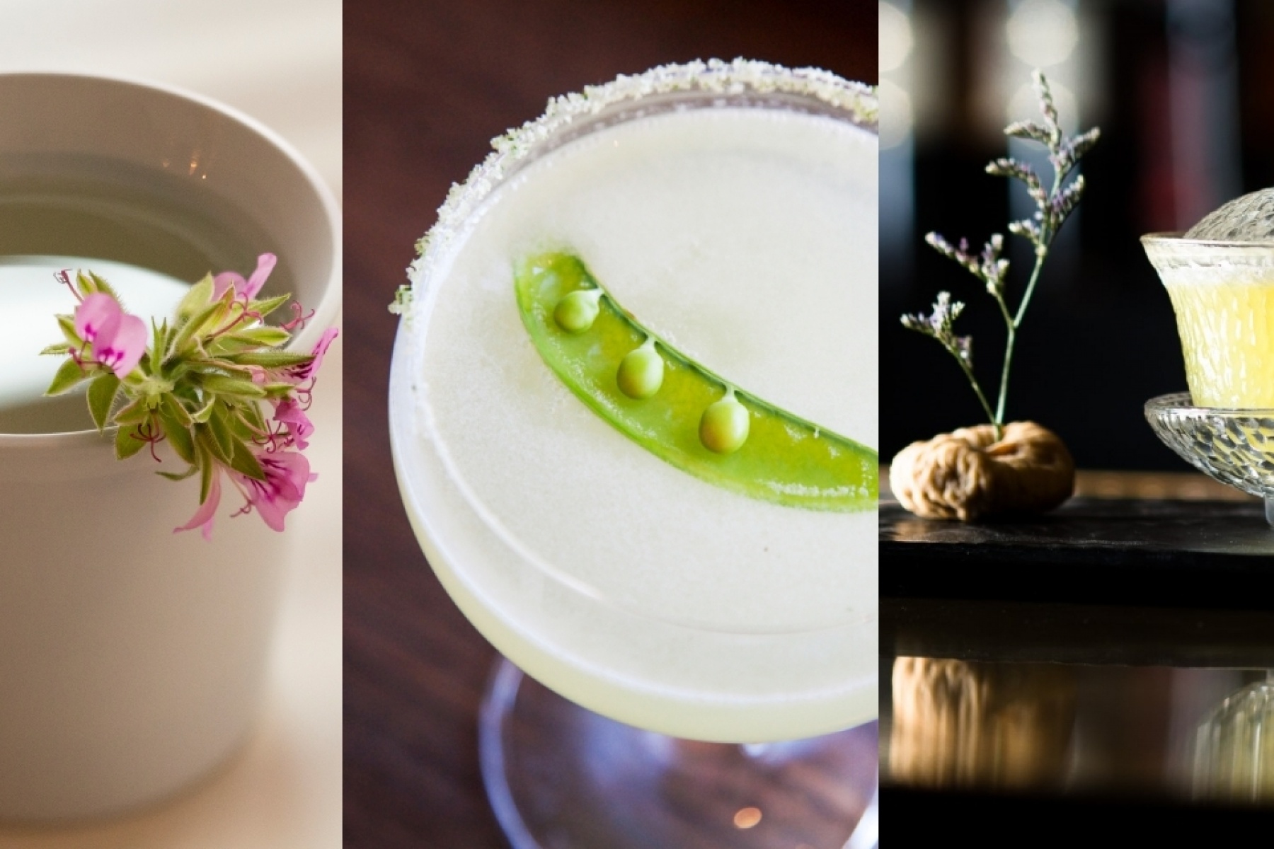 今月のカクテル
五感と遊ぶ春カクテル