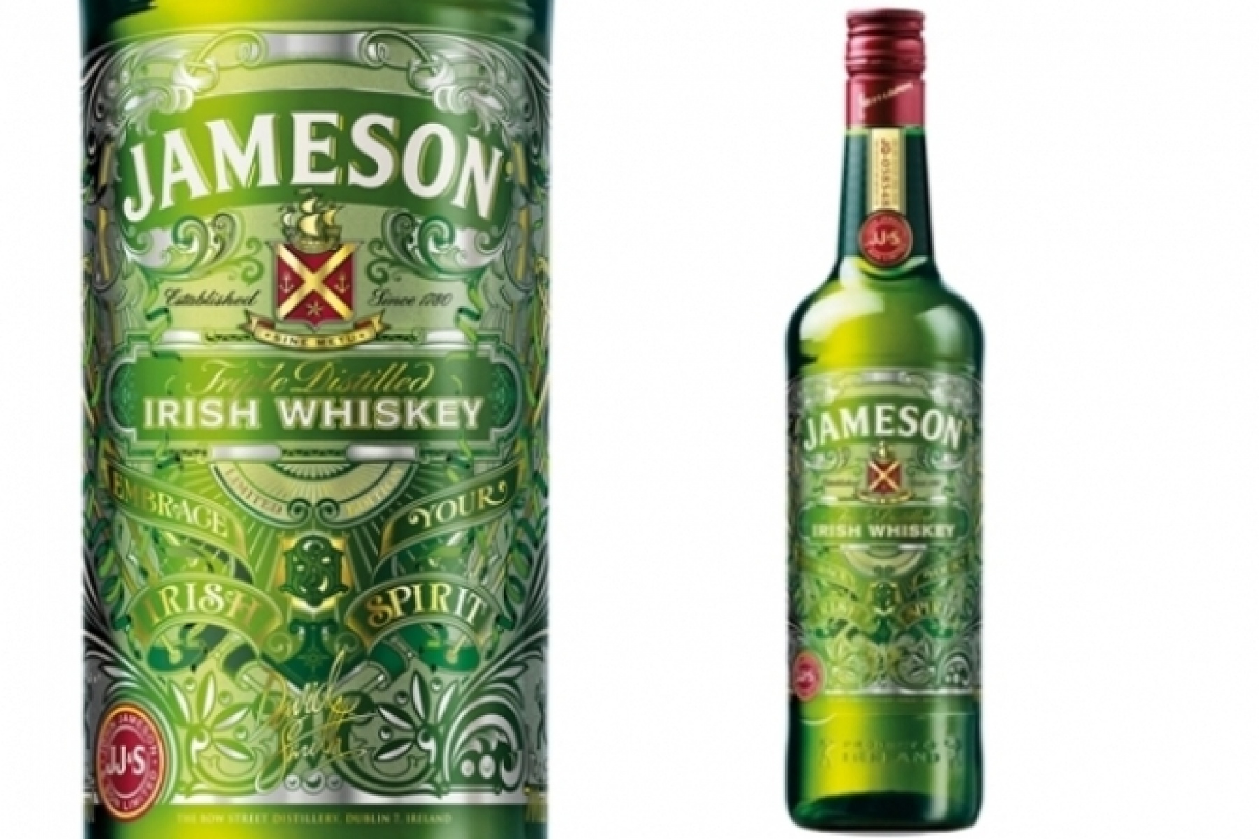 アイルランド最大の祝祭を記念した
「ジェムソン」の限定ボトル第２弾！
