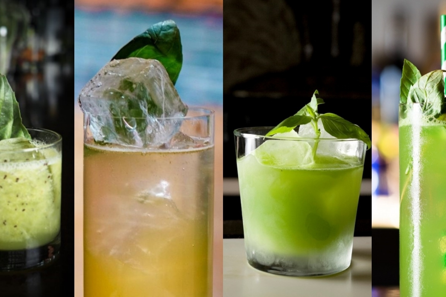 今月のカクテル
目薬だった？「バジル」