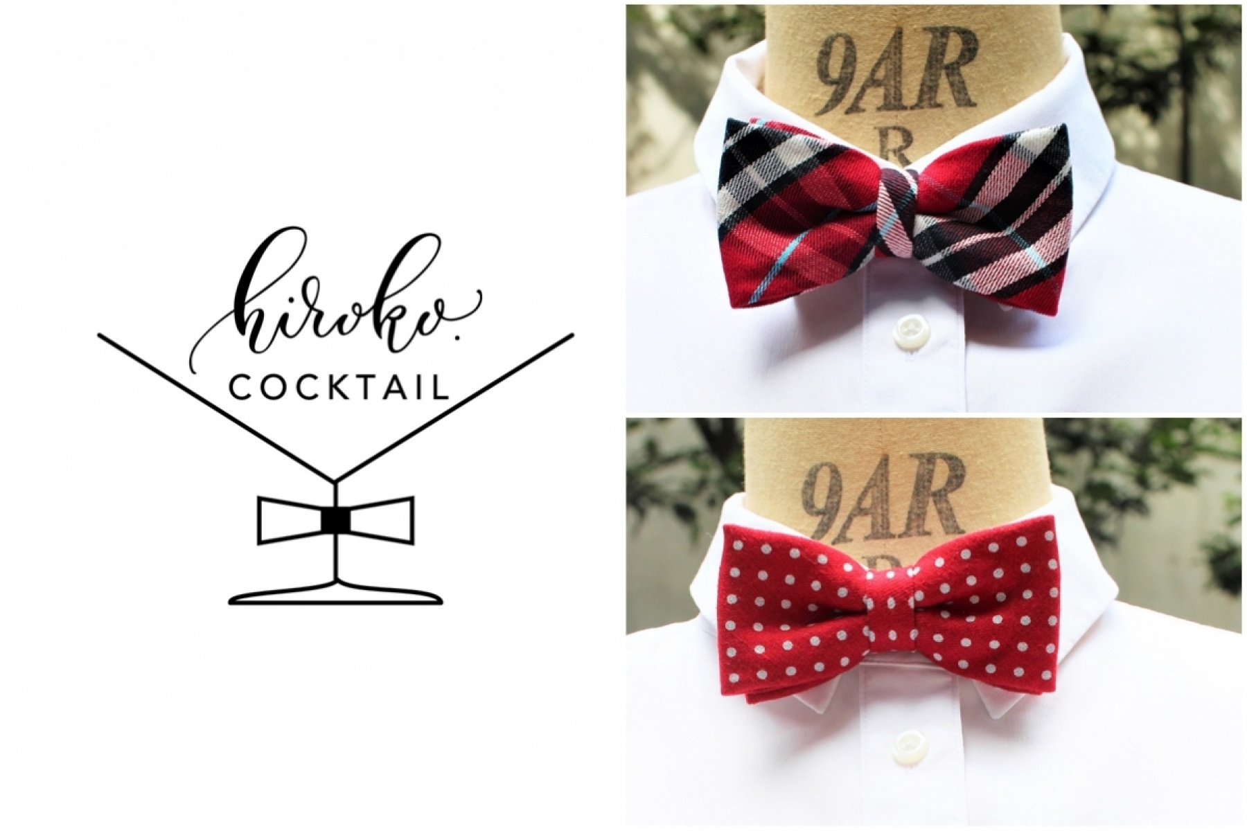 蝶ネクタイ専門店「hiroko.cocktail」
オンラインショップがオープン！
