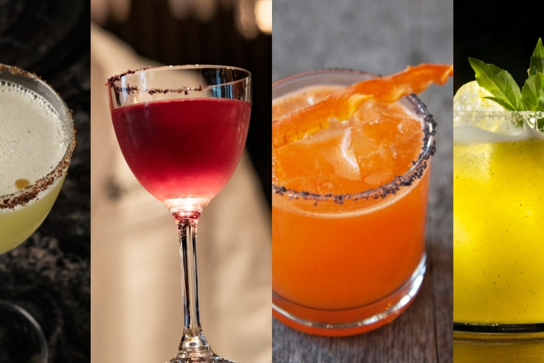 多彩な顔ぶれ、大集合！
今月のカクテルは「マルガリータ」