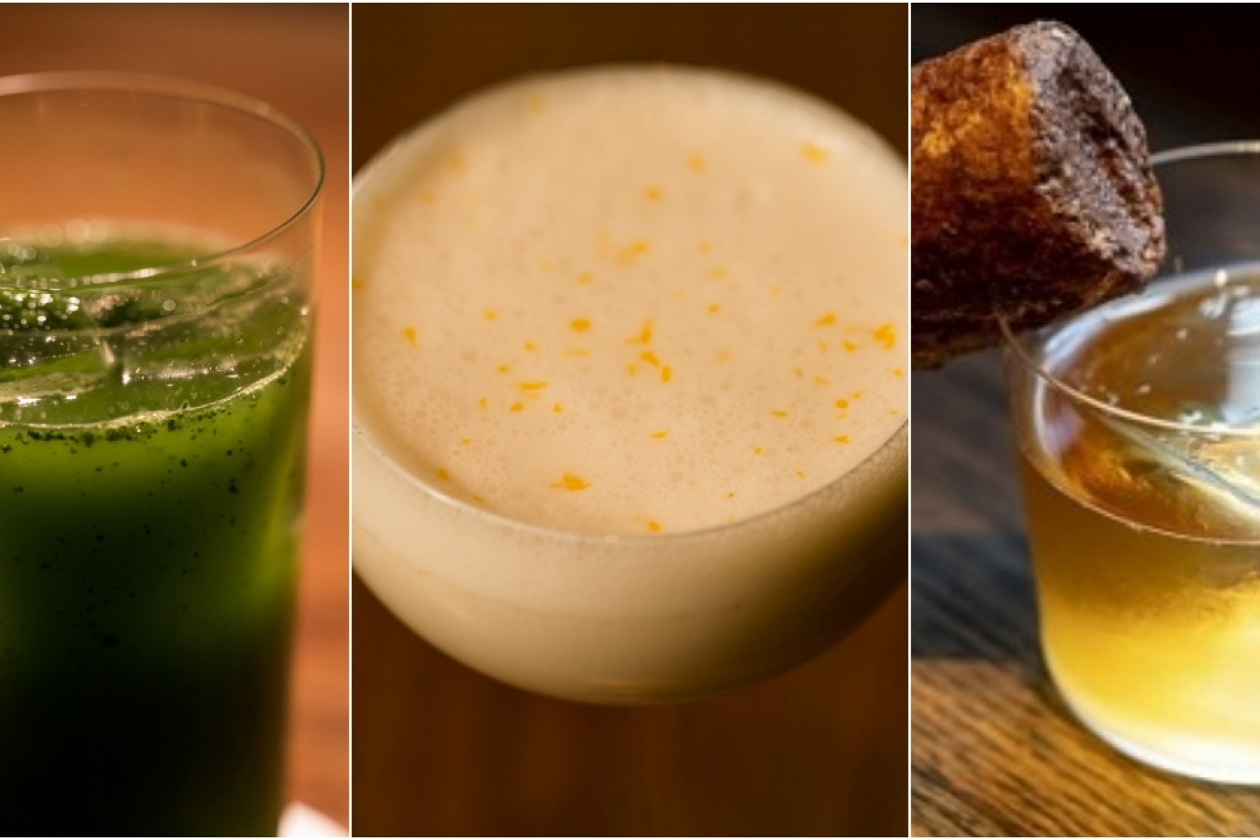 今月のカクテル
和素材に注目 ― 和三盆