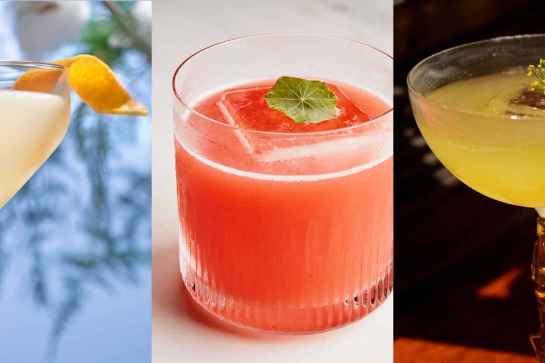 今月のカクテル
シロップは、飲み物だった？！