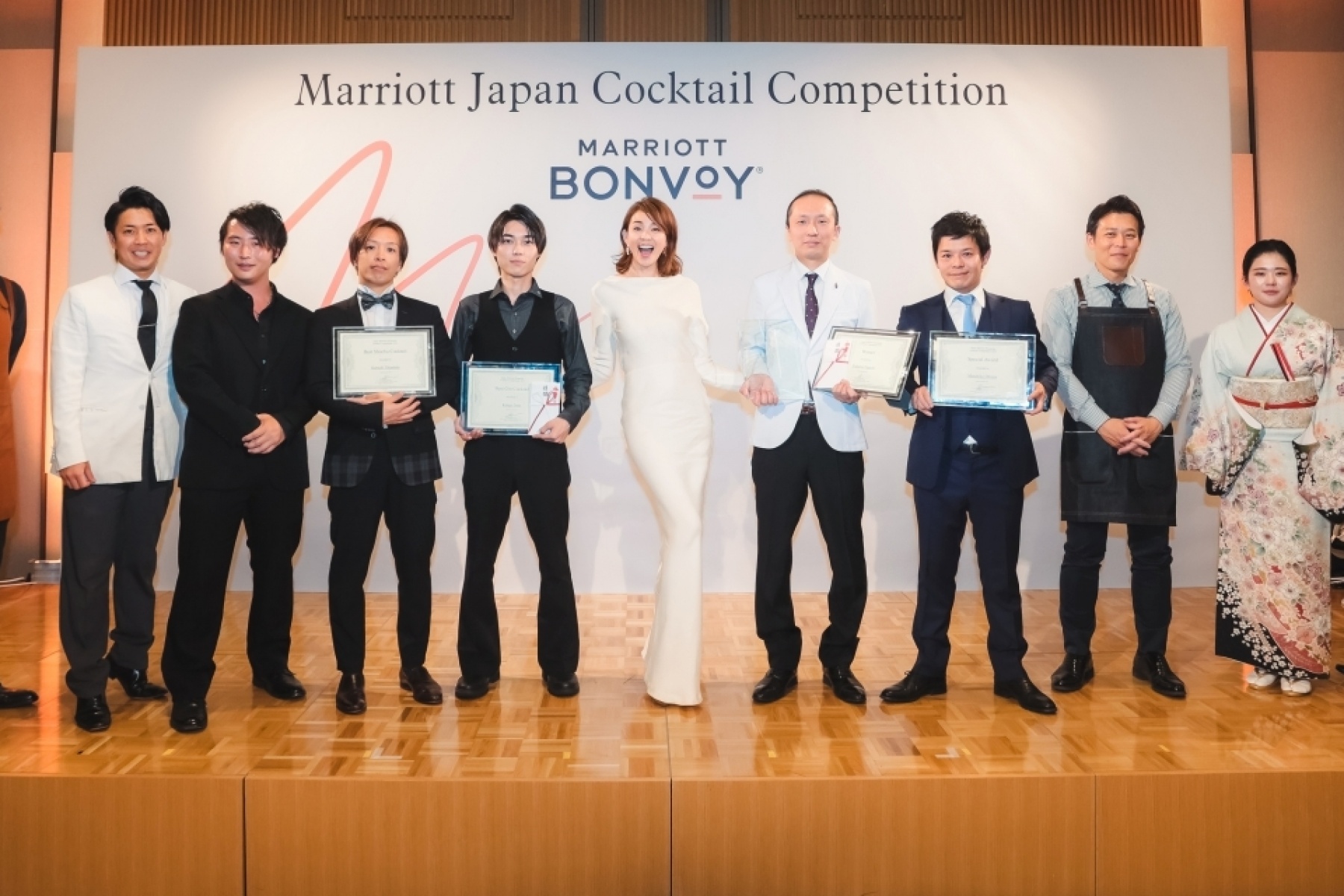 Marriott Japan Cocktail Competition 2023
総合優勝は、田口司さんの『Wonder 