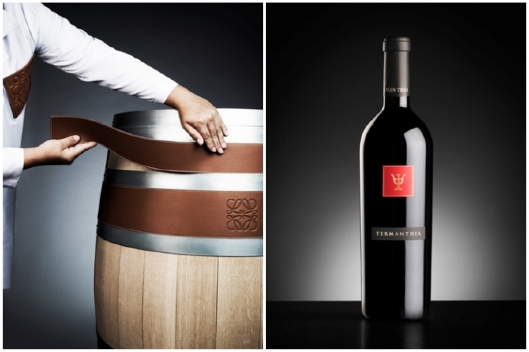 中身は「ボデガ・ヌマンシア」、
樽は「ロエベ」のコラボワイン！
