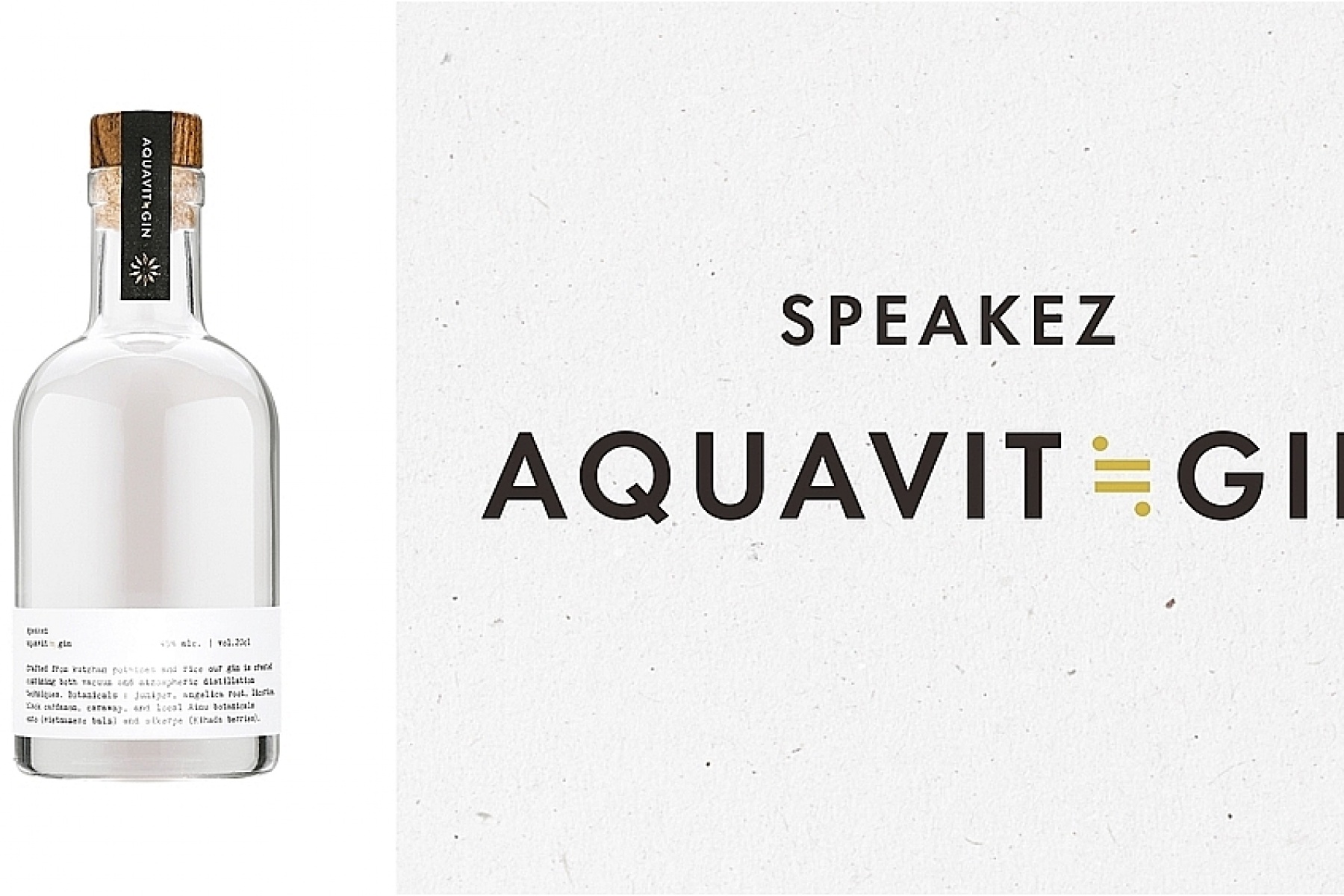 数量限定発売
北海道ニセコ発「AQUAVIT≒GIN」！
