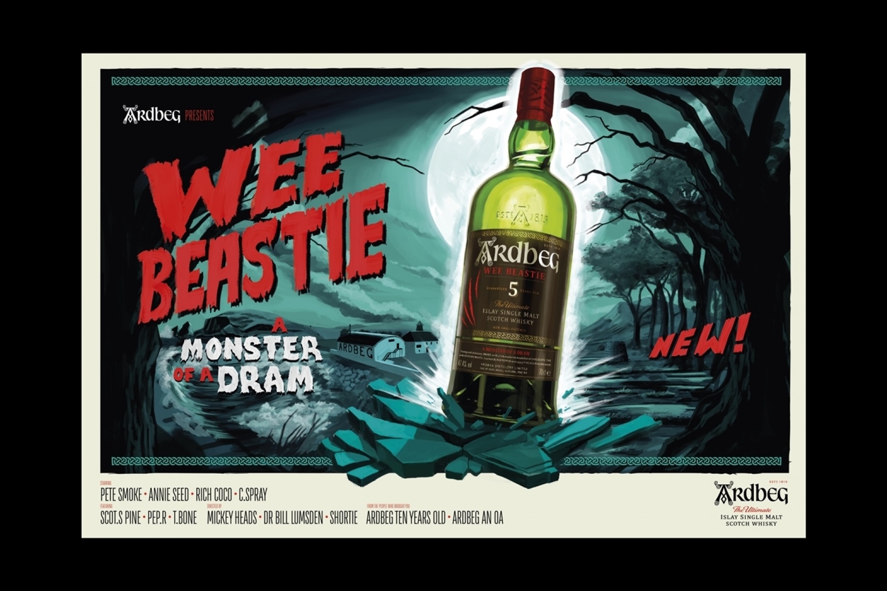 「ARDBEG Wee Beastie」
2020年7月14日（火）リリース！
