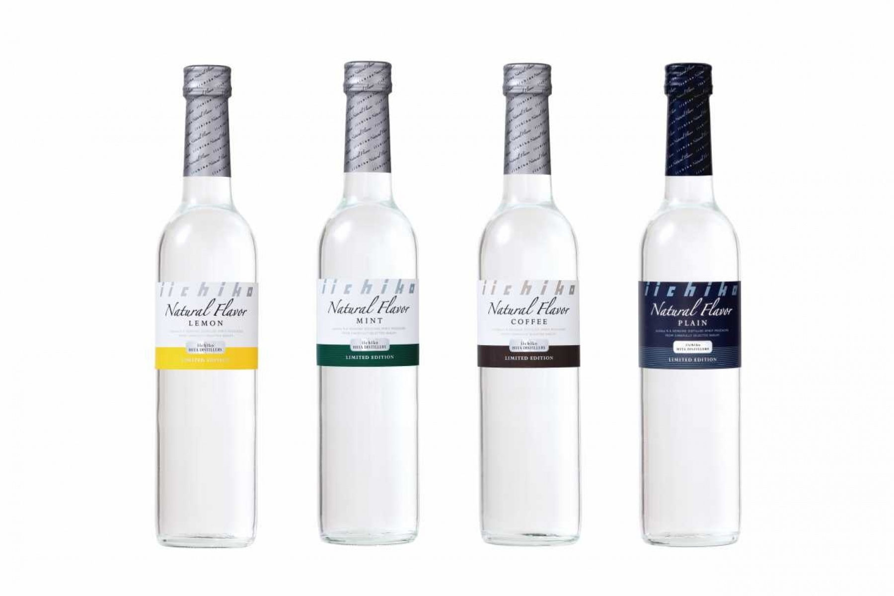 TUMUGI が生まれる前のスピリッツ４種！
“iichiko Natural Flavor”をどりぷら会員５名さまにプレゼント
