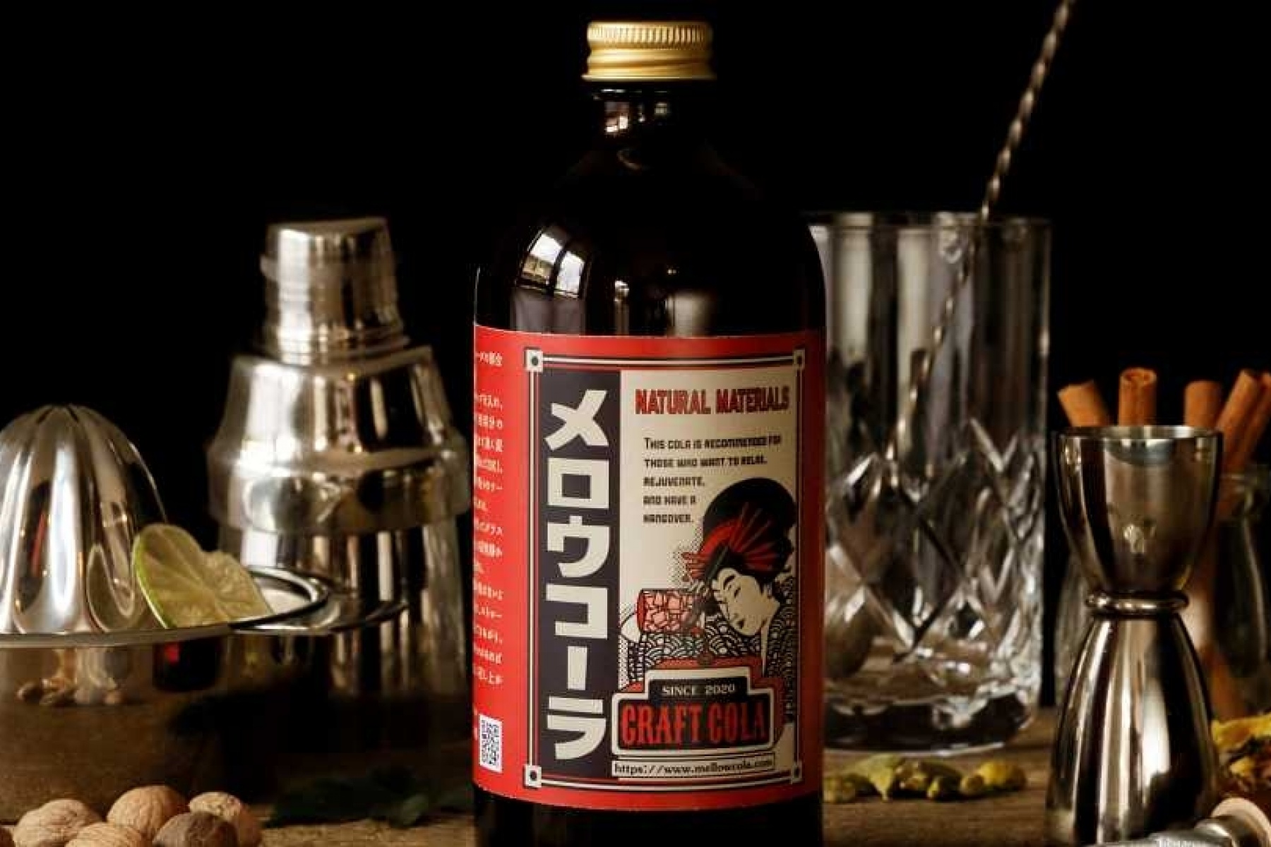 バーテンダーが考案！
クラフトコーラ『メロウコーラ』発売