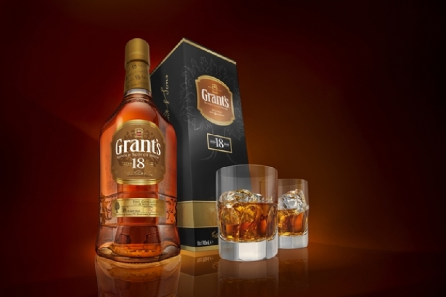 ポートパイプでフィニッシュした
「グランツ18年」日本新発売！
