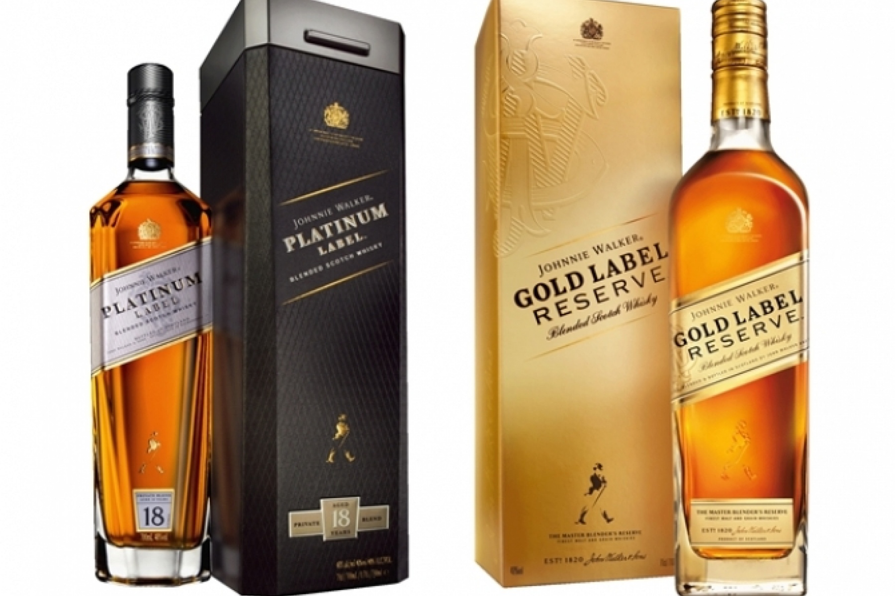 あのジョニーウォーカーから
スーパーデラックスラインが登場！