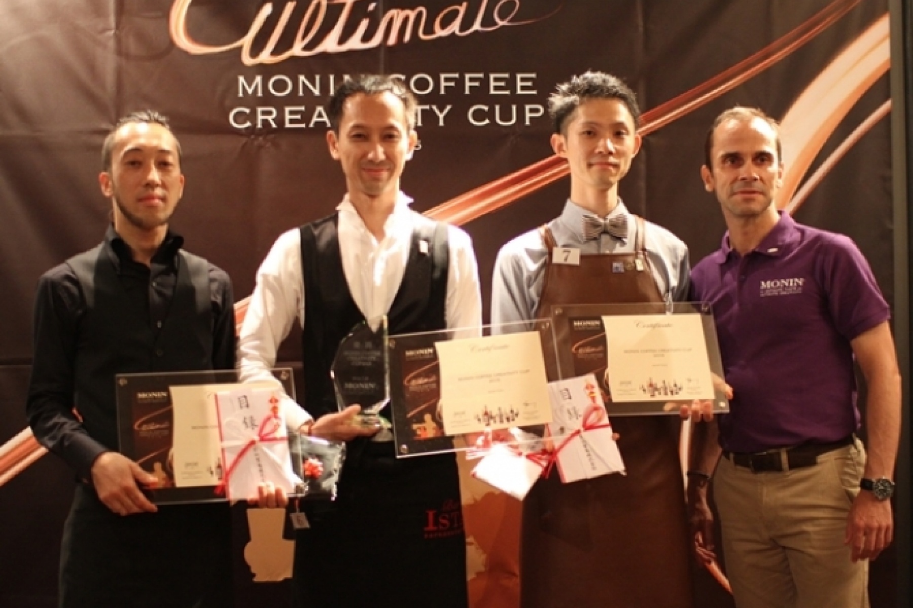 Monin Coffee Creativity Cup
第1回大会はこんな感じ！
