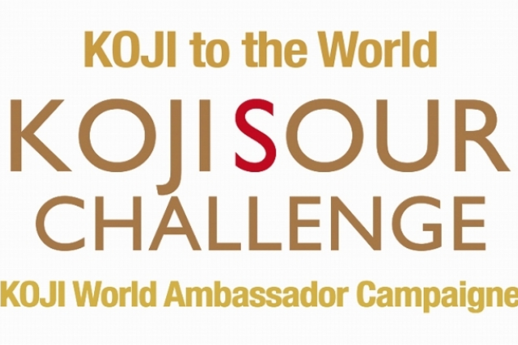 KOJI SOUR CHALLENGEで
アンバサダーとして世界へ！
