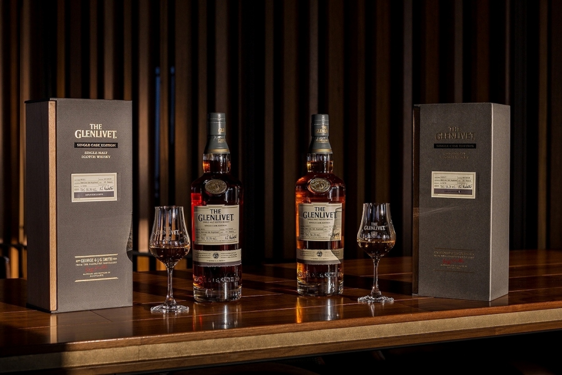 「ザ・グレンリベット シングルカスク 2020」
19年と16年の2アイテム、日本限定発売！
