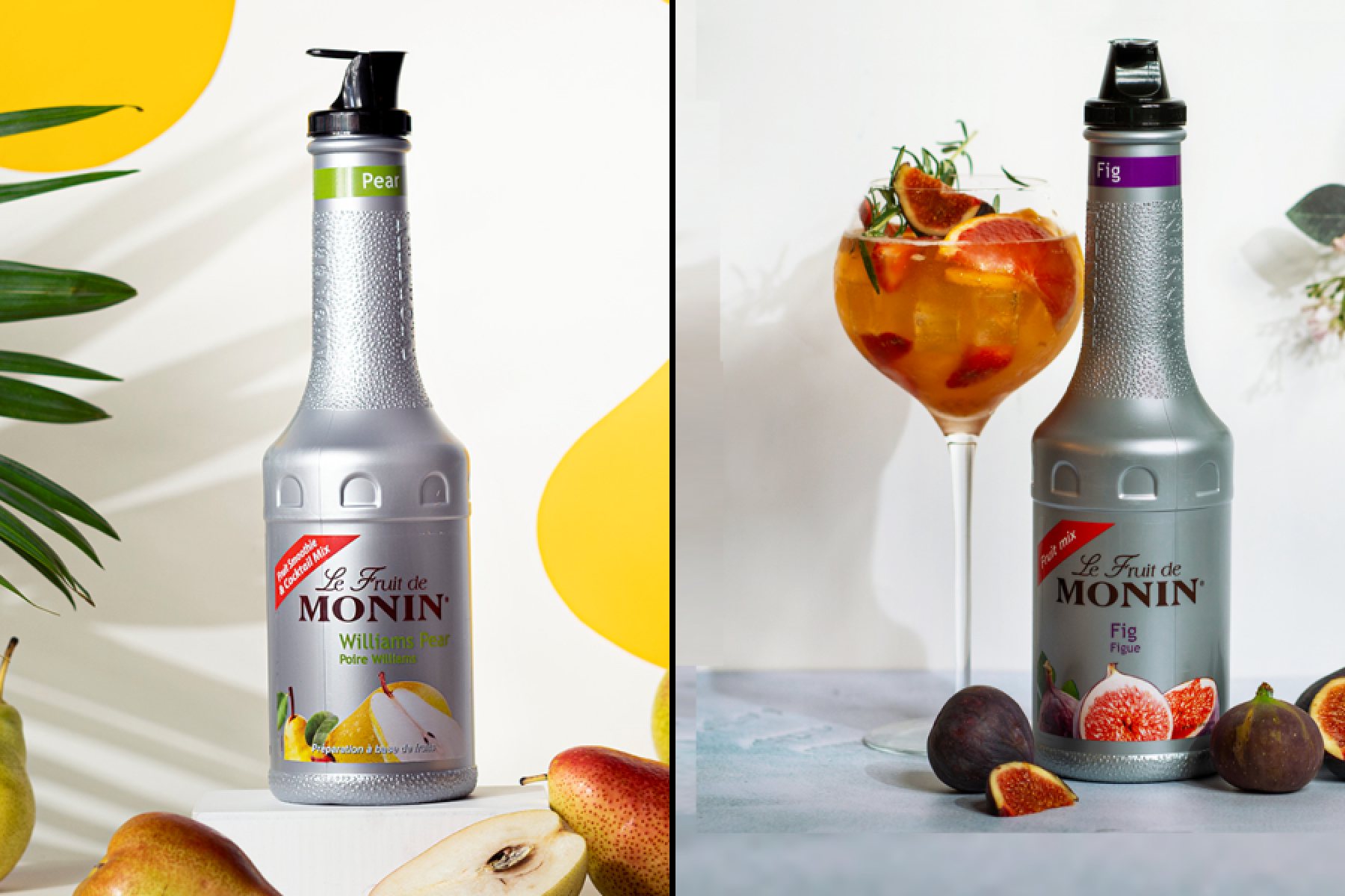 どりぷら会員10名様にプレゼント
世界のドリンク・パートナー「モナン」の新商品
フルーツミックス２種をセットで！
