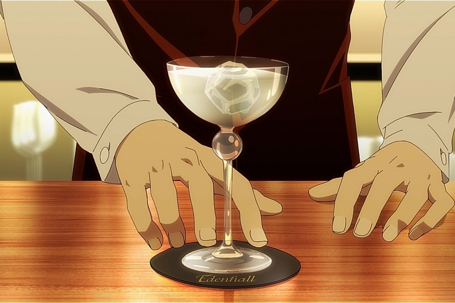 TVアニメ『バーテンダー 神のグラス』の
リアル店舗「イーデンホール」がオープン！？
