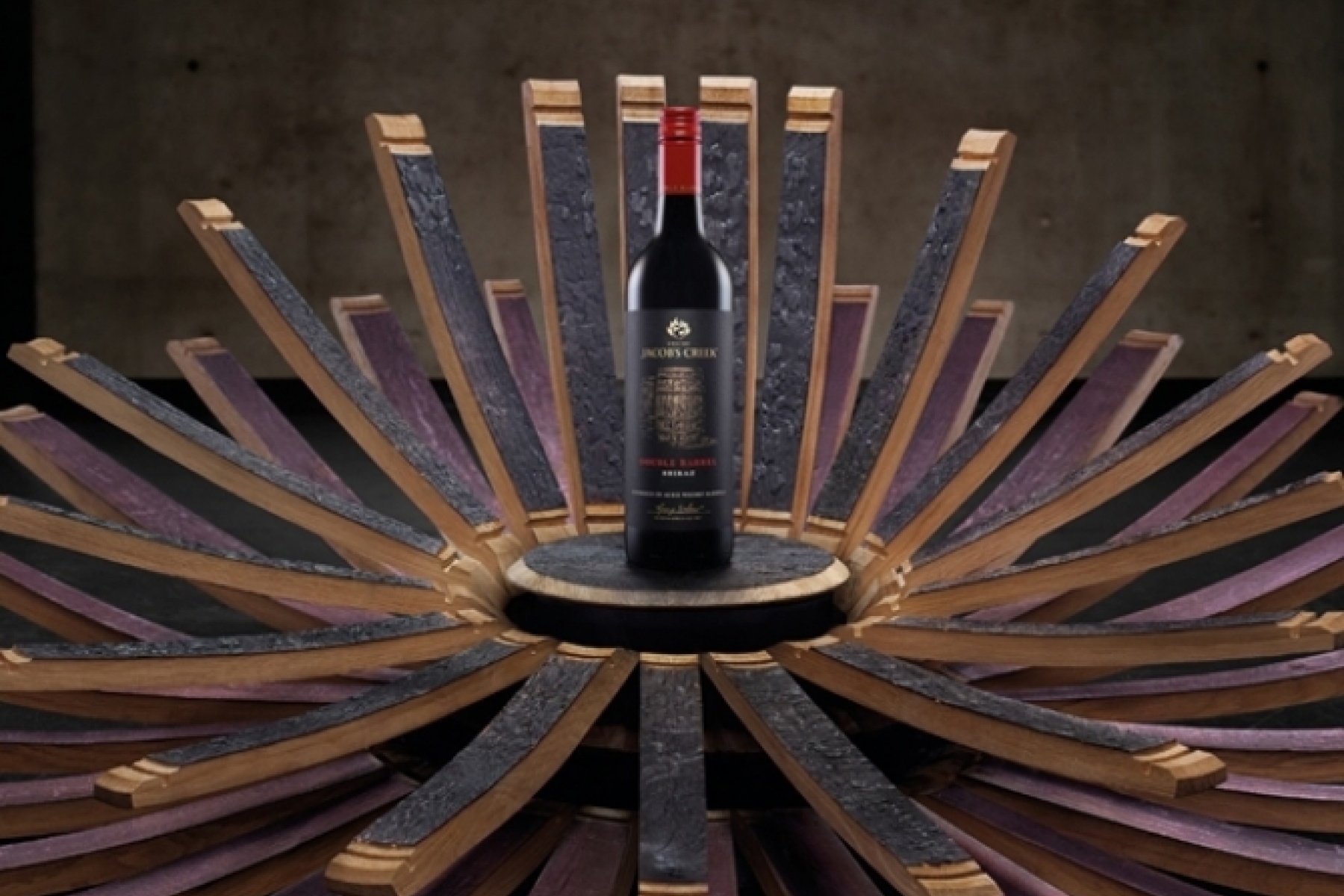 ワインの熟成にウイスキー樽！？
ジェイコブス・クリーク ダブル・バレル！
