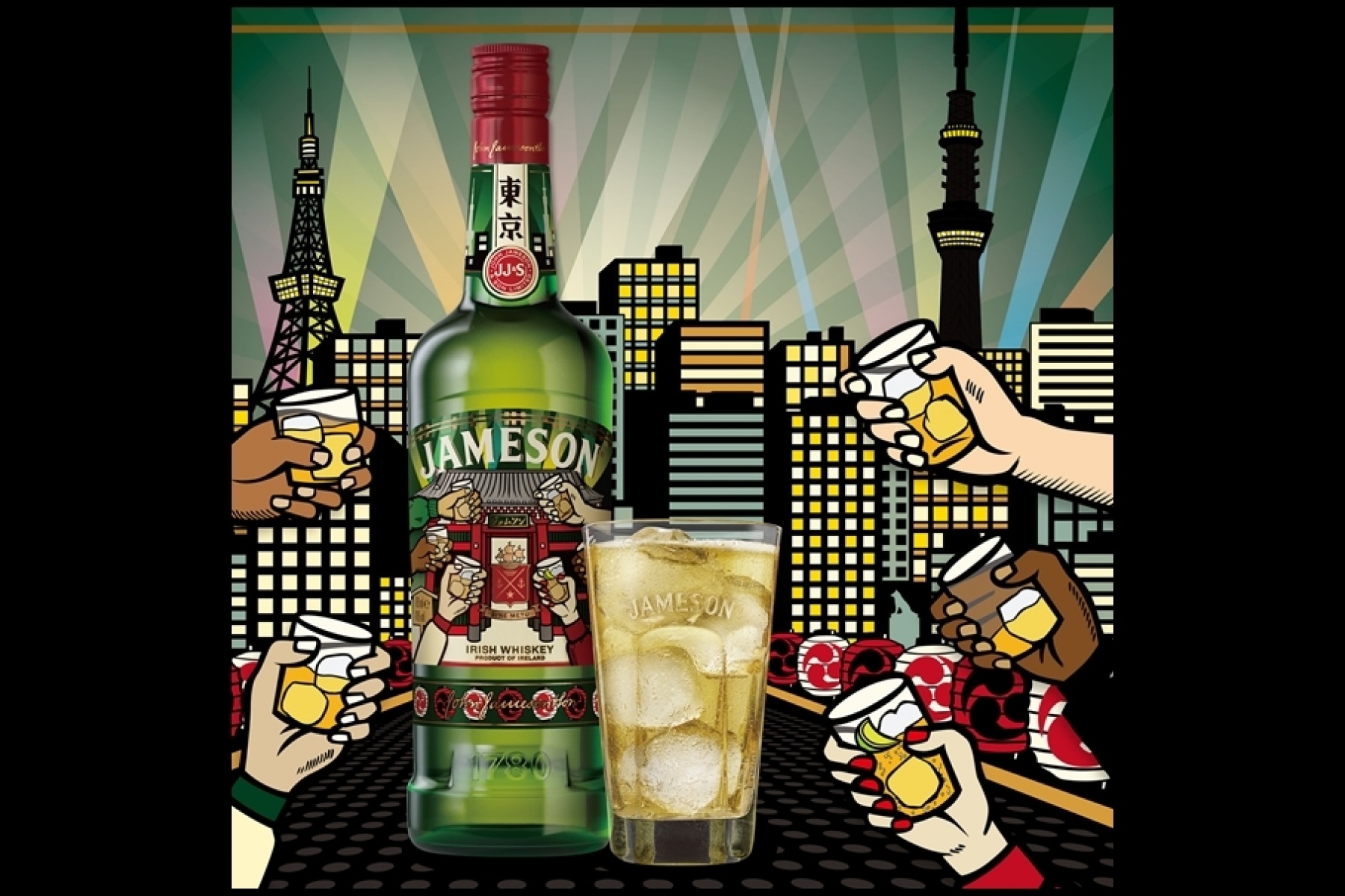 「ジェムソン 東京 リミテッド」
9月7日(月)から数量限定発売！
