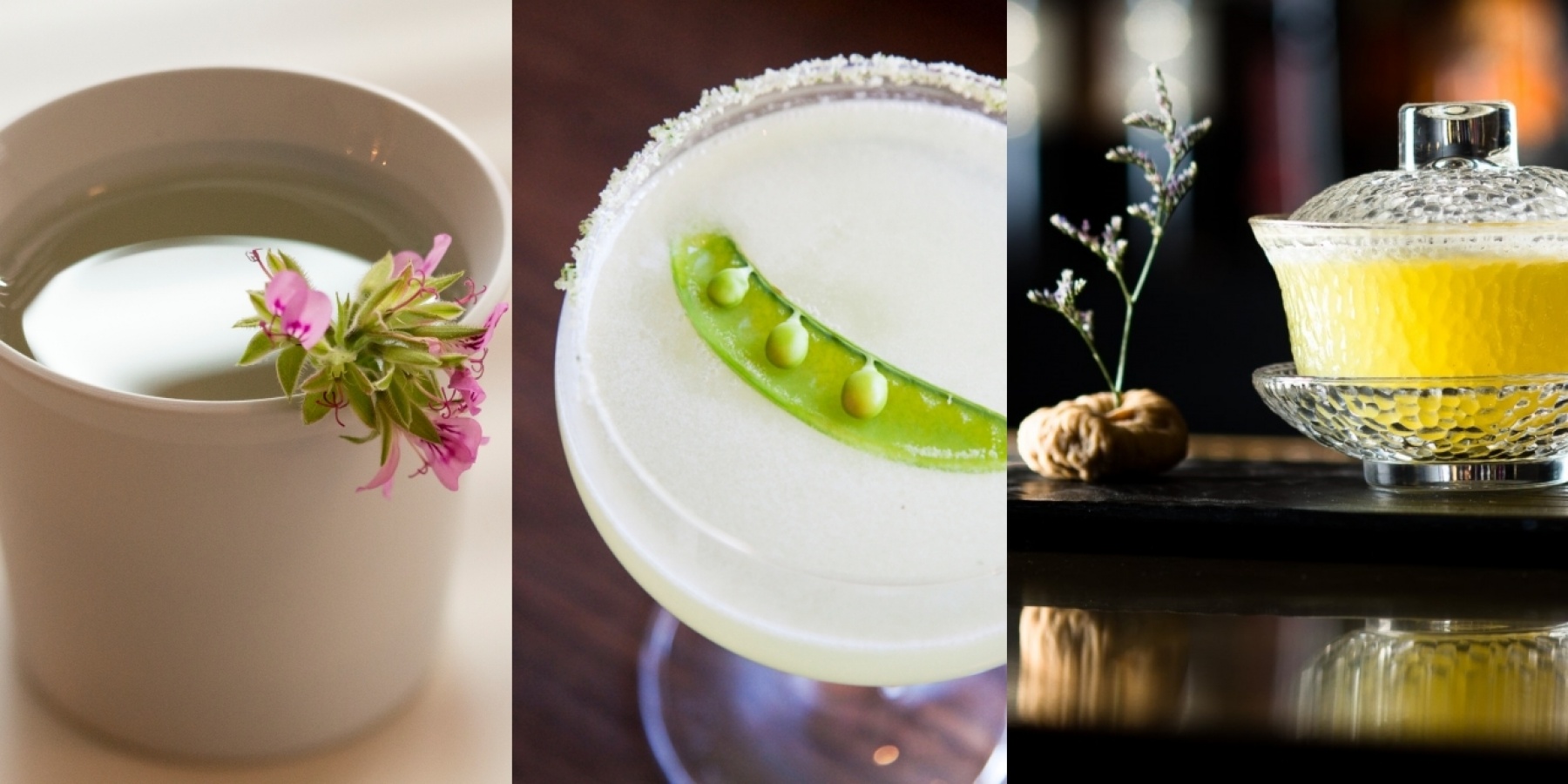 今月のカクテル
五感と遊ぶ春カクテル