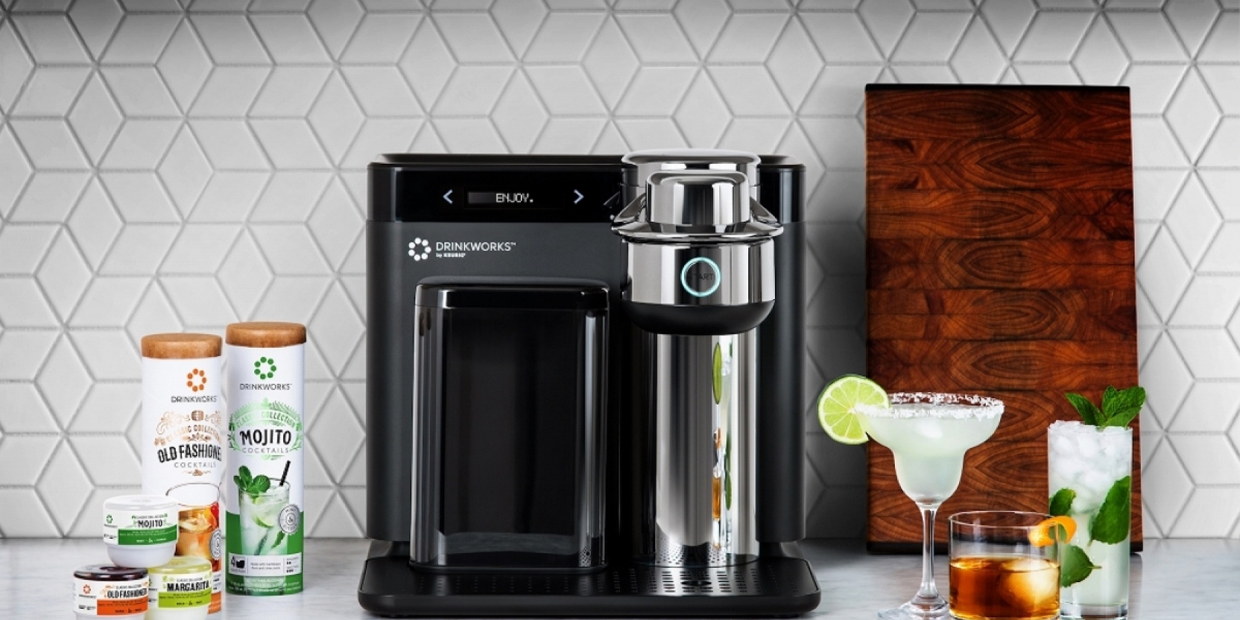 世界最大級の見本市「CES」で発見！
家飲み用の「Drinkworks Home Bar」
