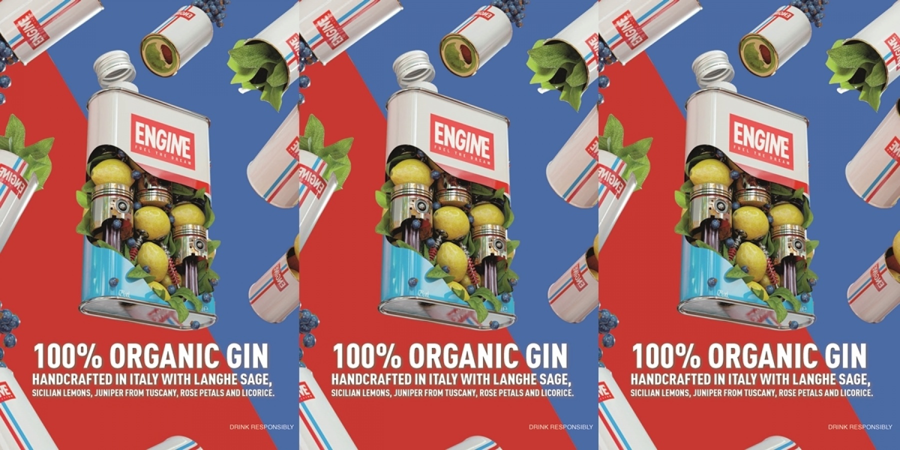 イタリア発100%オーガニックジン
｢ENGINE｣、いよいよ日本新発売！