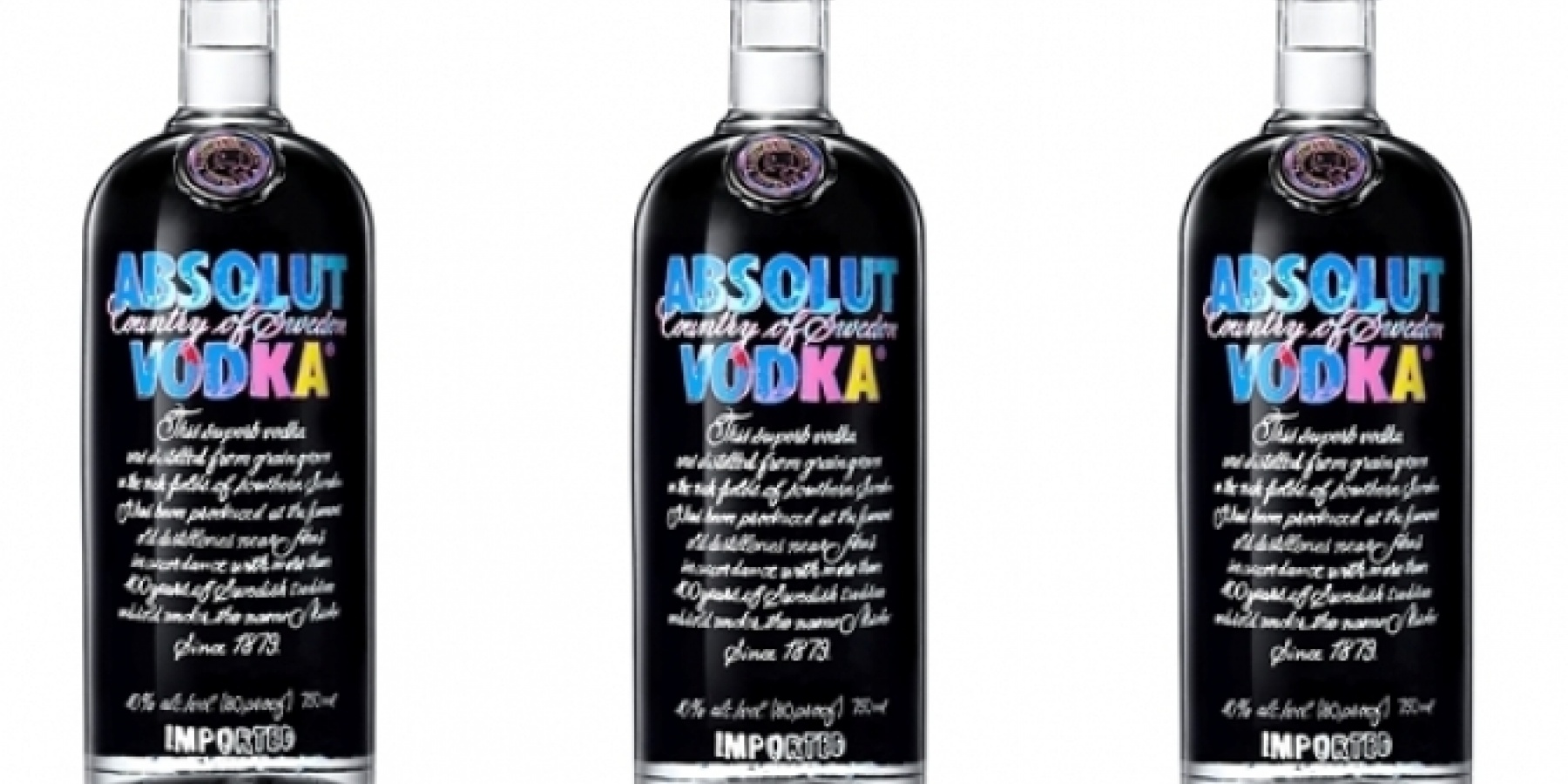 ウォーホルが描いたABSOLUT
11月4日（火）より限定リリース！
