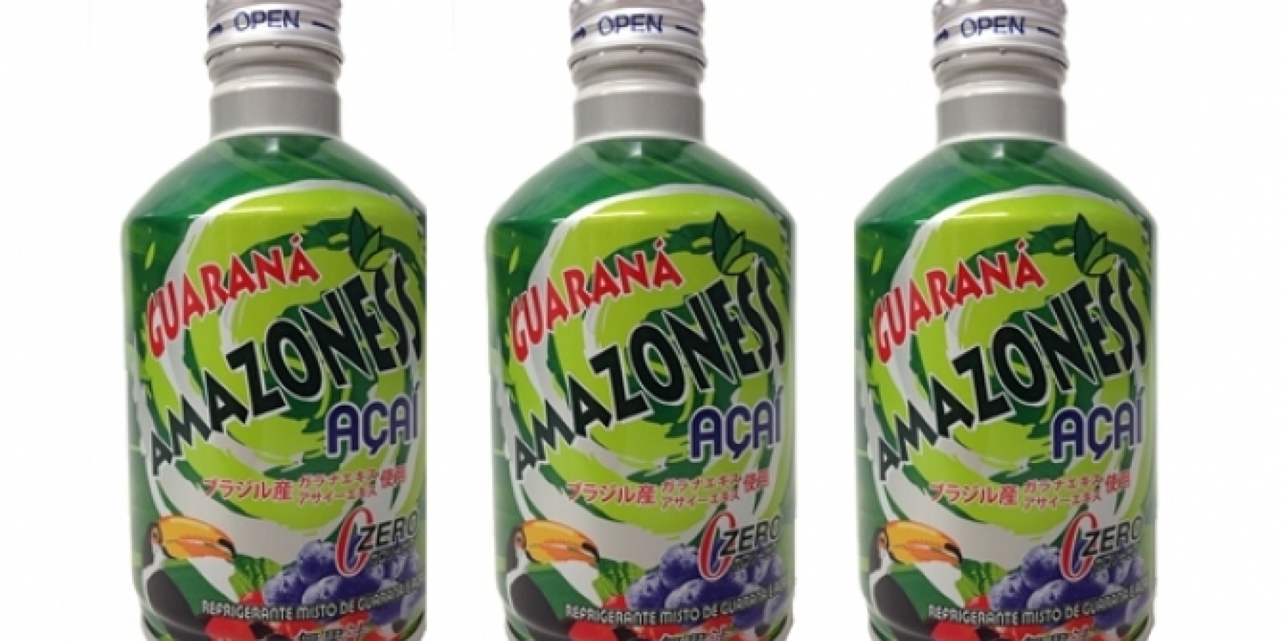 アサイー＆ガラナのパワー注入！
「アマゾネス ZERO」新発売。
