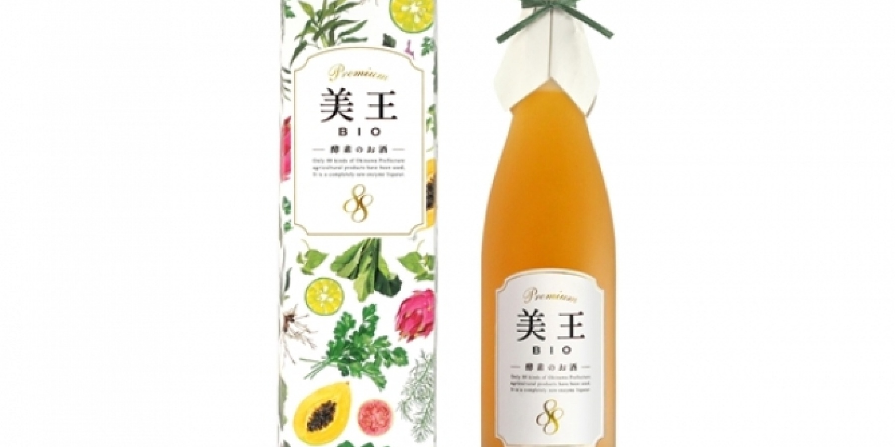 100％メイド・イン・オキナワ
酵素リキュール「美王BIO」！
