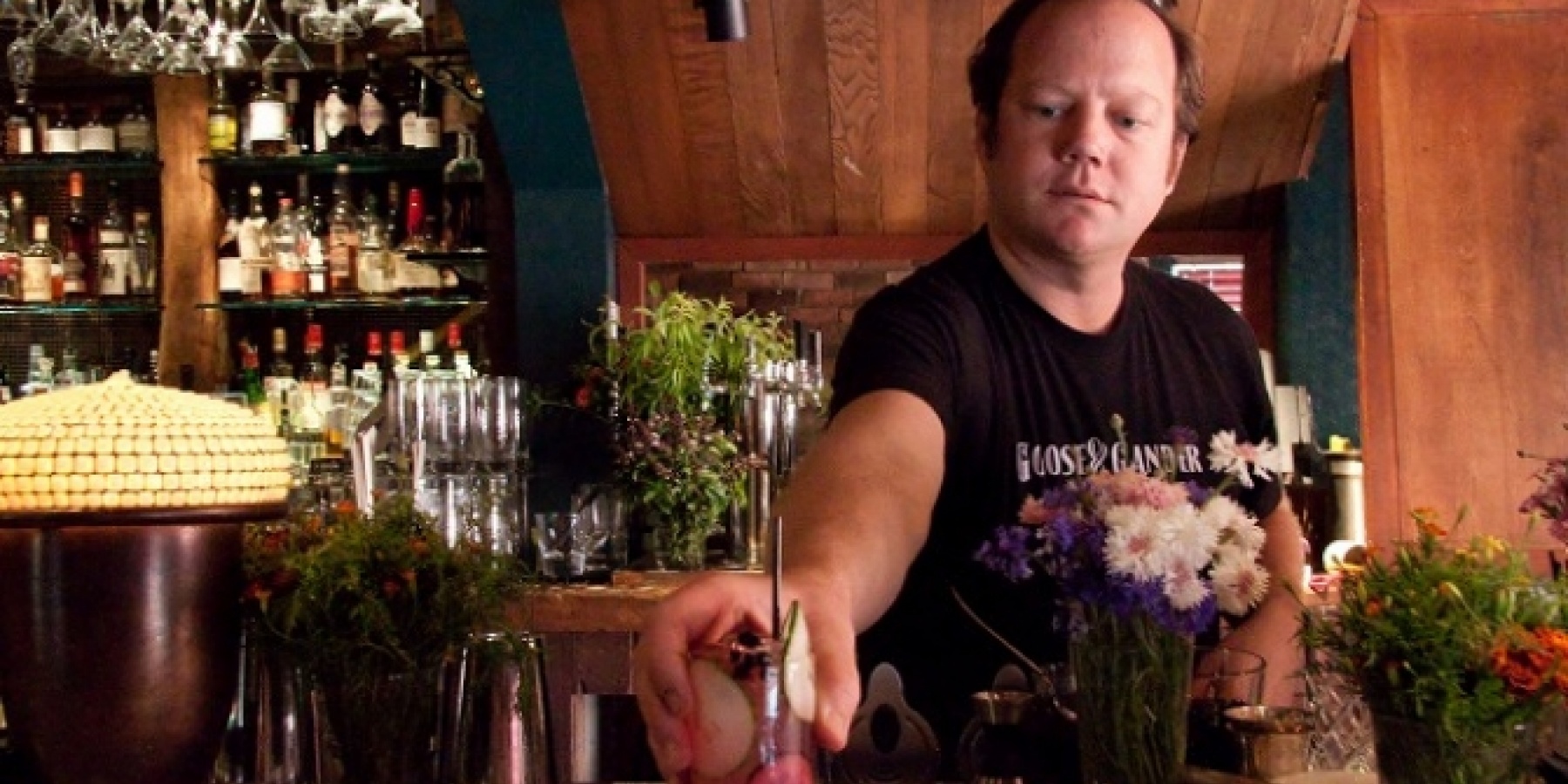 ナパ、ワインカントリー発、
花と緑を愛するバーテンダー。
＜前編＞
