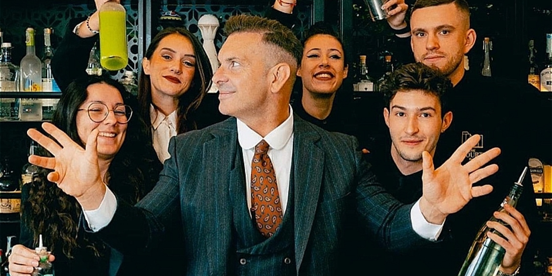 12月13日（火）「Bar LIBRE GINZA」に、
伊「The Court」のマッテオ・ゼッド氏がシフトイン！
