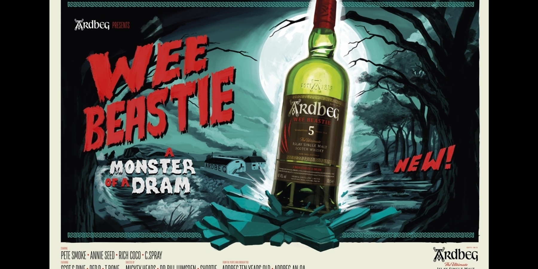 「ARDBEG Wee Beastie」
2020年7月14日（火）リリース！
