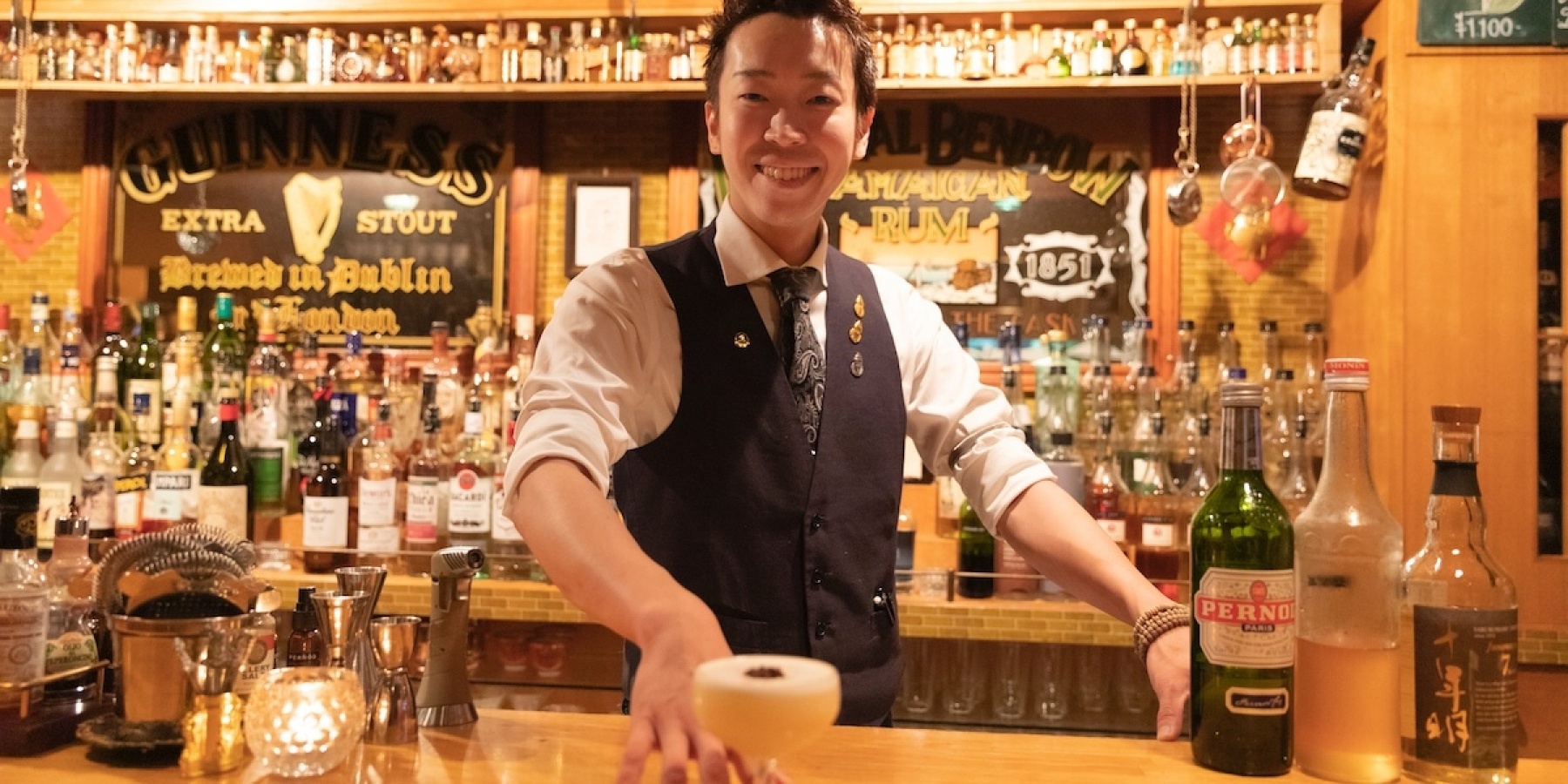 BAR白馬舘：祖父、父、息子の 3世代が選ぶ
それぞれの時代のカクテル。
＜後編＞