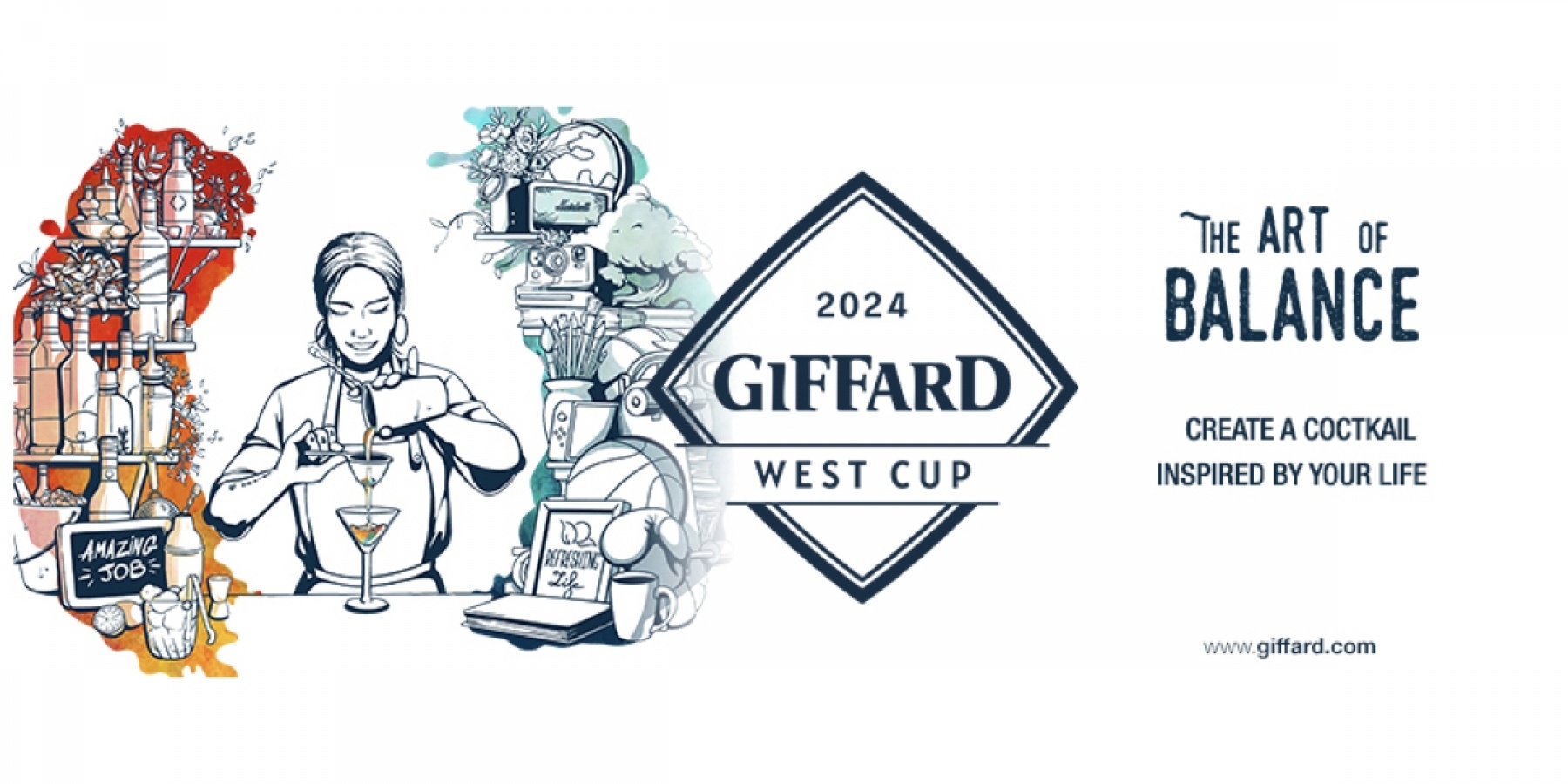 「GIFFARD WEST CUP 2024」開催！エントリースタート。
「Bar霞町嵐」の竹田英和さんに続くのは誰？
