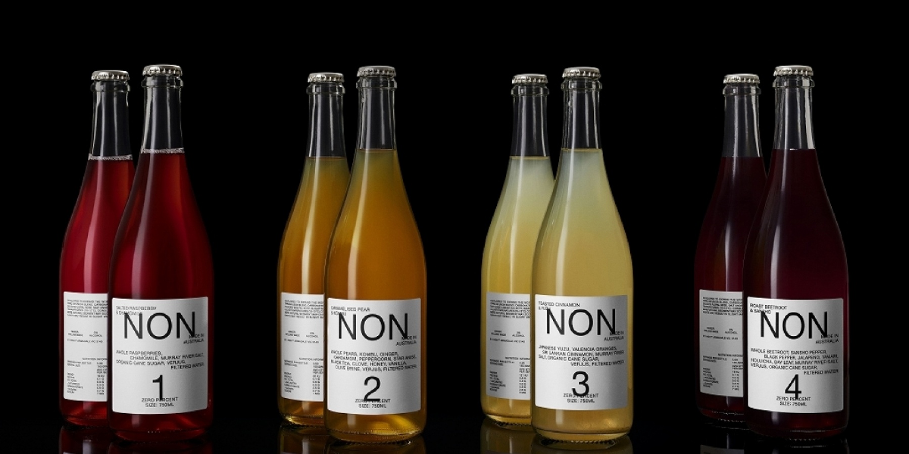 あの「noma」出身のオージーが手がける
ノンアルコールドリンク「NON」先行販売！
