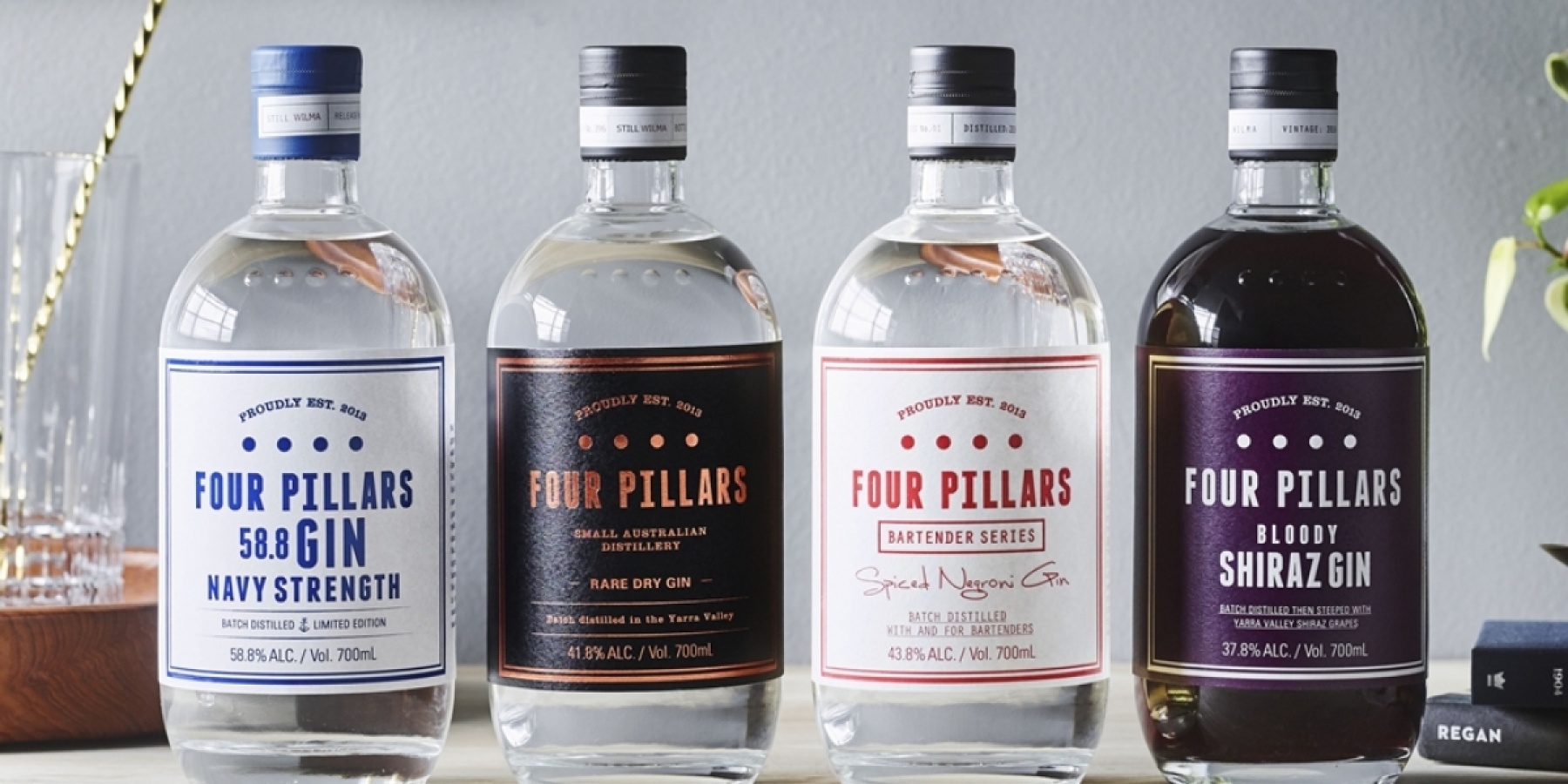 オーストラリアNo.1クラフトジン
「フォーピラーズ」がやって来た！
